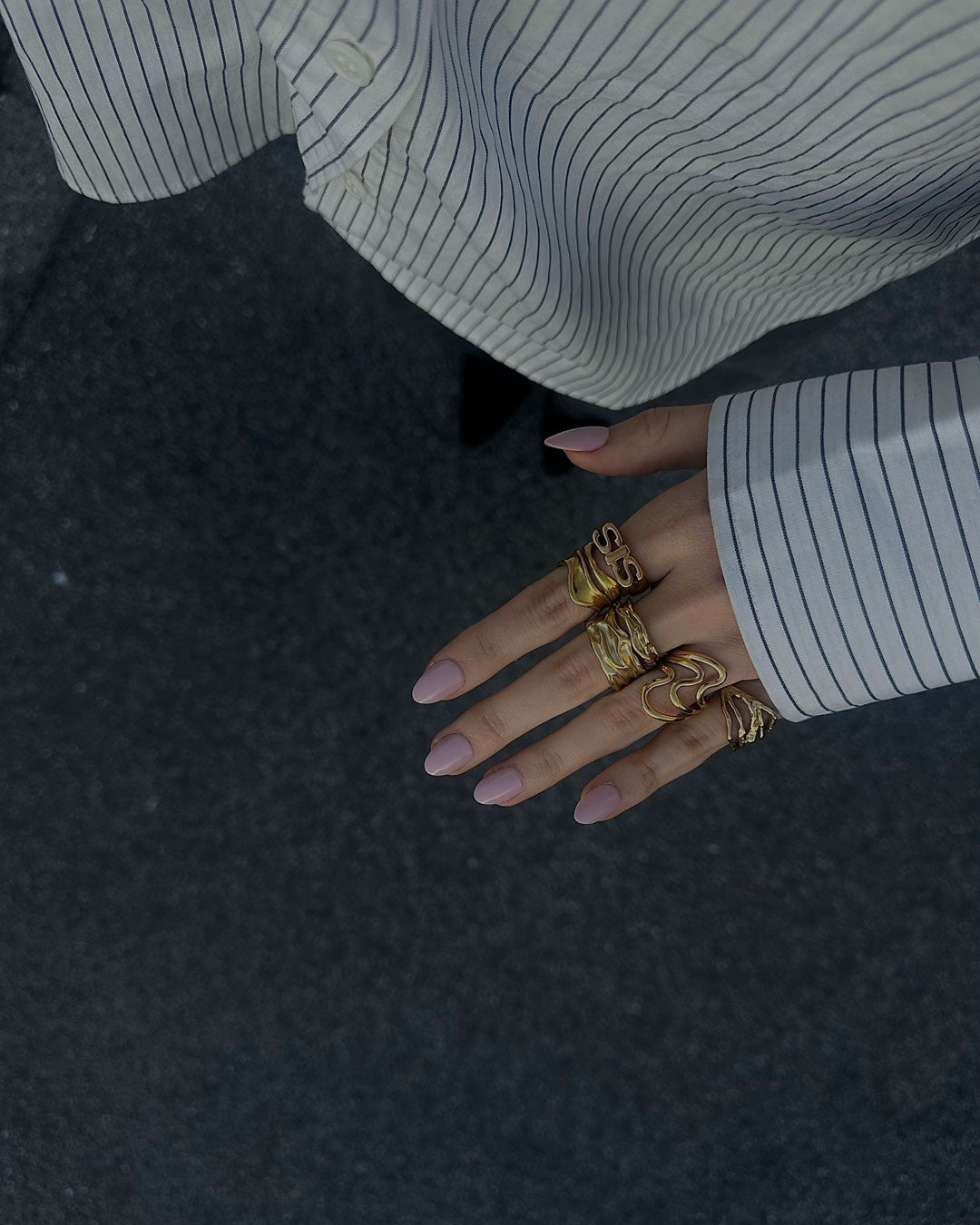 Jaylinette | Suuri Sormus 18K Kulta